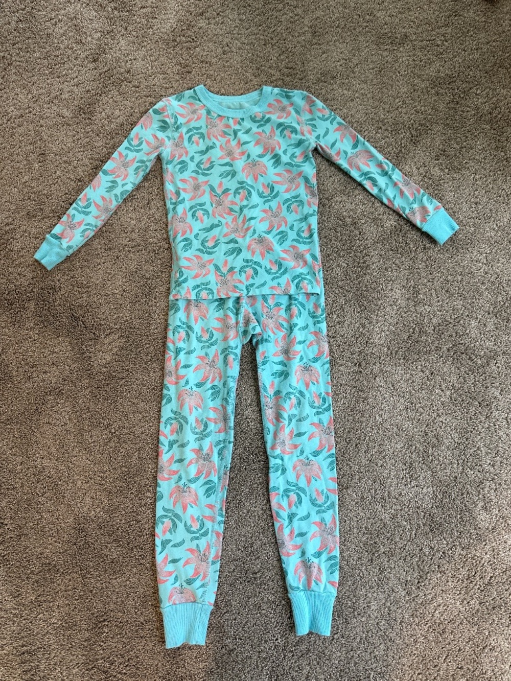 Mightly Organic Cotton Size 8 Pajamas